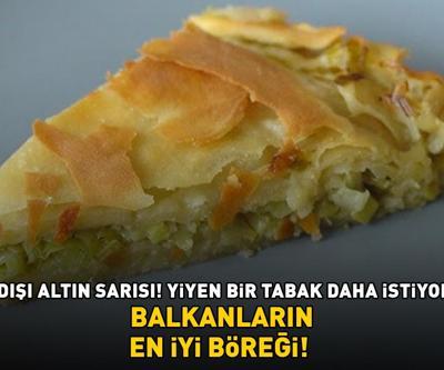 BALKANLARIN EN İYİ BÖREĞİ Dışı çıtır çıtır, içi yumuşacık Pırasalı Arnavut böreği böyle olur