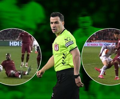 Eski hakemler, Galatasarayın penaltı beklediği pozisyonu yorumladı İşte Hatayspor maçının tartışmalı pozisyonları...