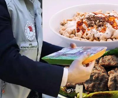 Dikkat Bakanlık bir bir ifşa etti: Gıda teröristleri yine iş başında Köfte, mantı, zeytinyağı...