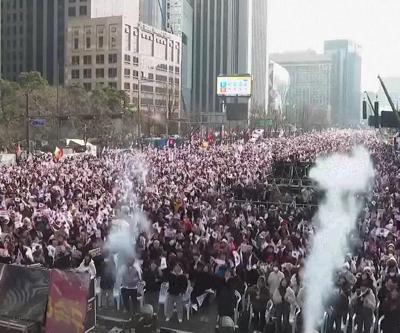 Güney Korede protesto şiddeti