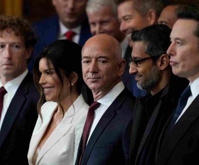 Trump’ın yemin töreninde dikkat çeken kare: Bu görüntüye ‘oligarşi’ tepkisi geldi
