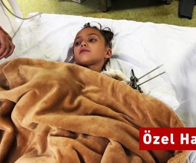 Gazze’de zor şartlarda kopan kolu yerine dikilmişti… Meryem’in kolu ampute edildi