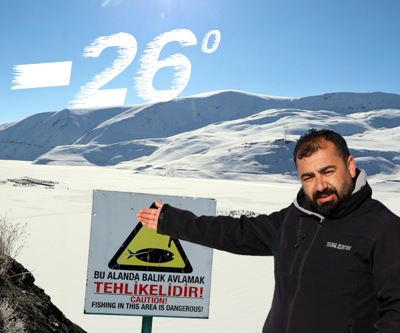 Türkiyenin En Soğuk Noktası Baraj Gölü Dondu: Hava Sıcaklığı Eksi 26 Dereceye Düştü