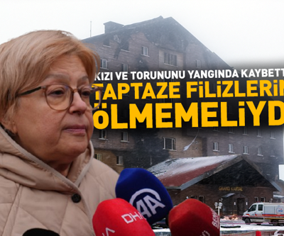 Son Dakika Boludaki Kartalkaya Yangınında Kızı ve Torununu Kaybetti: Taptaze Filizlerim Ölmemeliydi
