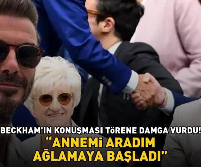 David Beckhamdan törende şaşırtan itiraf: ANNEMİ ARADIM, AĞLAMAYA BAŞLADI