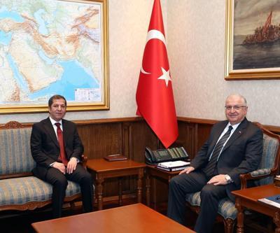 Bakan Güler, Mansur Barzani’yi kabul etti