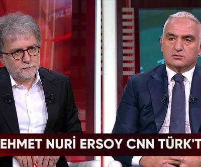 Kültür ve Turizm Bakanı Mehmet Nuri Ersoy, Boluda yangın faciasına ilişkin ilk kez CNN TÜRKte Tarafsız Bölgede konuştu