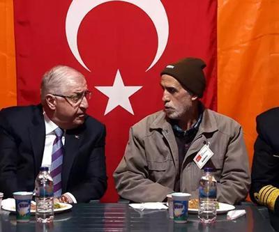 Bakan Gülerden şehit Astsubay Üstçavuş Akıncının baba evine taziye ziyareti