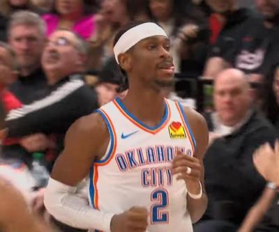 NBAde Shai Gilgeous-Alexander 35 sayı attı, Thunder deplasmanda kazandı