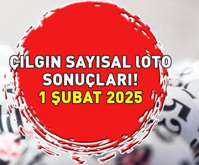ÇILGIN SAYISAL LOTO SONUÇLARI AÇIKLANDI 1 ŞUBAT 2025 | 556.652.674 TL büyük ikramiyeli Çılgın Sayısal Loto sonuçları nasıl öğrenilir