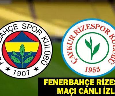 Fenerbahçe Rizespor Maçı ÖZETİ