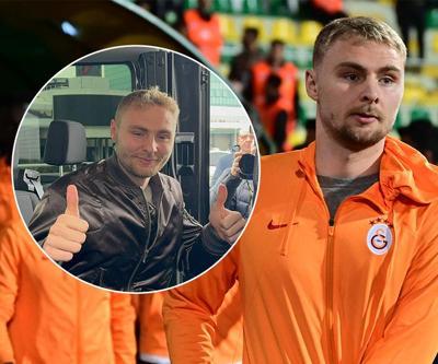 SON DAKİKA | Galatasarayın Danimarkalı stoperi Victor Nelsson, Romaya ayak bastı