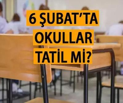 6 Şubat’ta Okullar Tatil Mi, Kamuda İzin Var Mı Adıyaman’da 6 Şubat’ta Okullar Tatil Mi Adıyaman Valisi Duyurdu