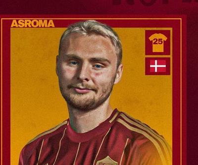 Galatasarayın stoperi Victor Nelsson, resmen Romada