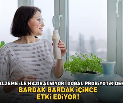Doğal Probiyotik Deposu 2 Malzeme İle Hazırlanıyor: Bardak Bardak İçince Etki Ediyor