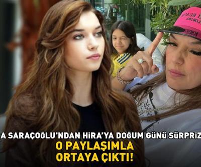HİRA’YA DOĞUM GÜNÜ SÜRPRİZİ Demet Akalın, Yalı Çapkını’nın Seyranı Afra Saraçoğlunu yere göğe sığdıramadı