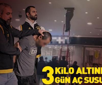 Adanada film gibi olayda yeni detaylar 3 kilo altınla aç-susuz 3 gün