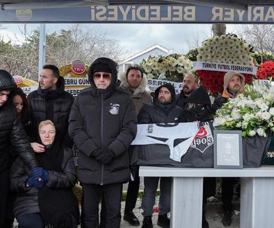 Sergen Yalçın kardeşi Gürsoy Yalçını son yolculuğuna uğurladı