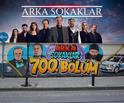 Arka Sokaklara özel grafiti Dizinin 700. bölümü sokak kültürüyle kutlandı