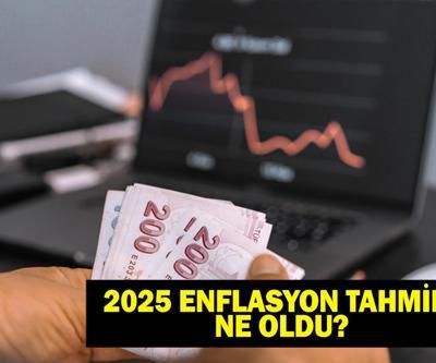 2025 Enflasyon Tahmini Açıklandı  TMCB Enflasyon Tahmini Ne Oldu TÜİK Enflasyon Oranları