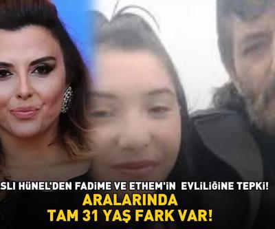 ARALARINDA TAM 31 YAŞ FARK VAR Aslı Hünelden  Fadime ve Ethemin evliliğine tepki