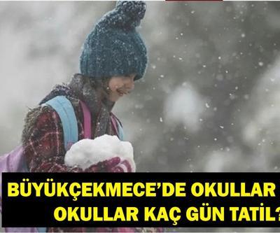 BÜYÜKÇEKMECE KAR TATİLİ: Büyükçekmecede Okullar Tatil Mi Büyükçekmecede Okullar Tatil Edildi