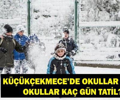 KÜÇÜKÇEKMECE TATİL: İstanbul Küçükçekmecede Okullar Tatil Mi Küçükçekmecede Okullar Kaç Gün Tatil