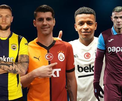 Süper Ligde kış transfer döneminde 58 oyuncuyla anlaşıldı Yıldızlar, Türkiyeye geldi...