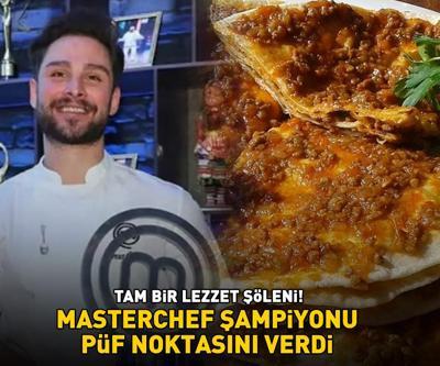 MasterChef şampiyonu Onur Üresin püf noktasını verdi Tam bir lezzet şöleni Kayseri yağlaması böyle olur