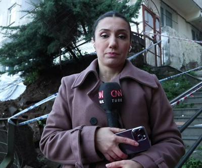 Yer: Beykoz… İstinat duvarı çöktü, 2 bina boşaltıldı