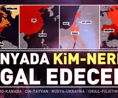 Dünyada kim-nereyi işgal edecek İşte kritik GERİLİM noktaları...