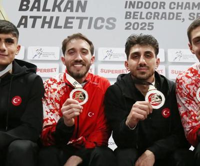 Milli atletlerimiz, Balkan Salon Şampiyonasında 18 madalya kazandı