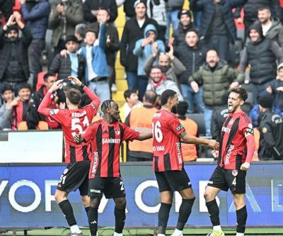 Gaziantep FK, iç sahada 7. galibiyetini aldı