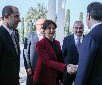 DEM Parti heyeti Erbil’de IKBY Başkanı Barzani ile görüştü