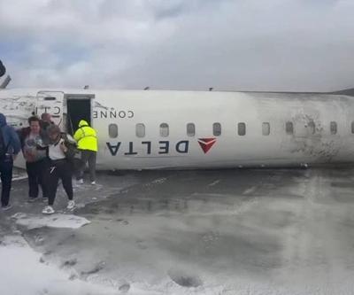 Kanadada uçak kazası: Görüntüler şaşkınlık yarattı Düşme anı kamerada