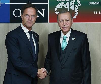 Son dakika: Cumhurbaşkanı Erdoğan NATO Genel Sekreteri Rutte ile görüştü