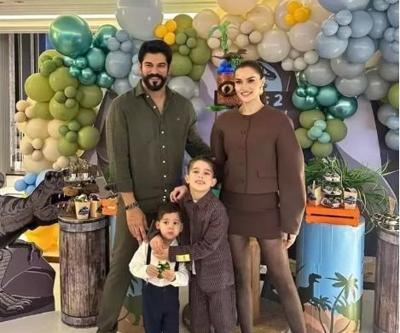 Fahriye Evcen ve Burak Özçivit oğulları Kerem’in 2. yaşını  kutladı