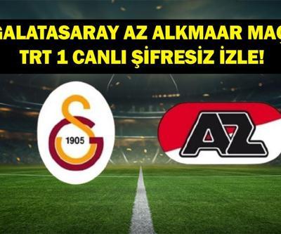 CANLI| Galatasaray Az Alkmaar Canlı İzle Galatasaray Az Alkmaar Maçı Canlı İzle TRT 1 Canlı İzle (ŞİFRESİZ&KESİNTİSİZ)
