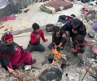 Yeniden yaşamak için yardım istiyoruz Gazzede hayat moloz yığınlarının etrafında dönmeye başladı...