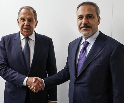 G20de Rusya-Türkiye zirvesi Dışişleri Bakanı Hakan Fidan, Lavrov ile görüştü