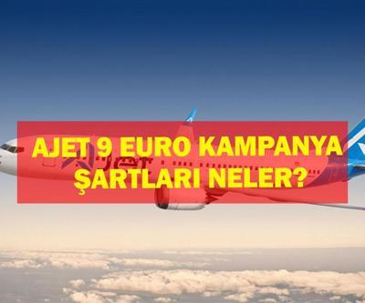 AJET UCUZ BİLET KAMPANYASI: Ajet  Uçak Bileti Yurt Dışı 9 Euro Kampanyası