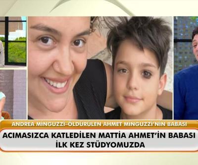 Mattia Ahmet’in acılı ailesi ilk kez bir canlı yayına katıldı