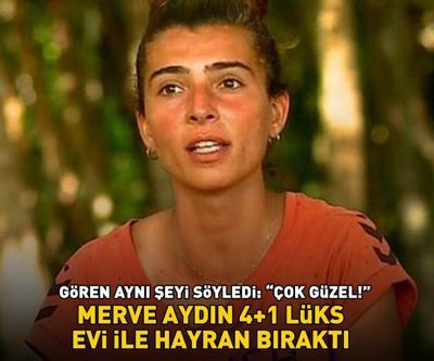 Survivor Merve Aydının 4+1 lüks evine bakın Gören aynı şeyi söyledi: ÇOK GÜZEL