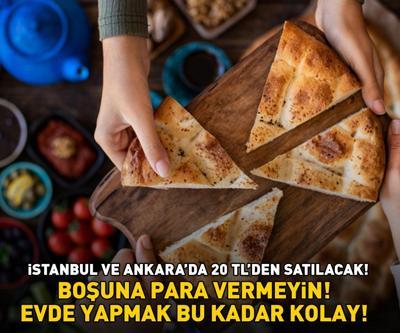 İstanbul Ve Ankarada 20 TLden Satılacak Boşuna Para Vermeyin: Evde Ramazan Pidesi Yapmak Meğer Bu Kadar Kolaymış