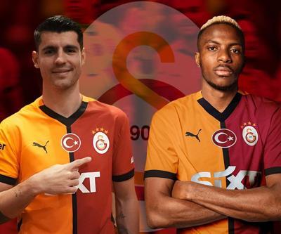 Galatasaraya çifte müjde Osimhen ve Moratada korkulan olmadı...