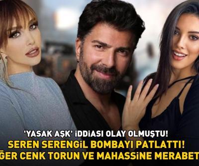 YASAK AŞK İDDİASI OLAY OLMUŞTU Seren Serengil bombayı patlattı Meğer Çılgın Bedişin Oktayı Cenk Torun ve Mahassine Merabet...