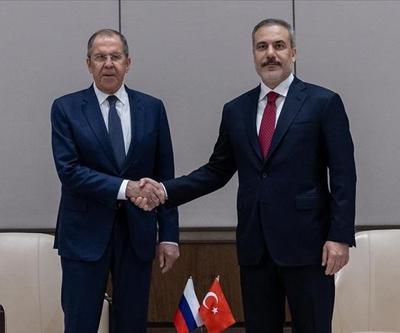 Son Dakika Haberi: Dışişleri Bakanı Hakan Fidan, Rus mevkidaşı Lavrov ile görüştü