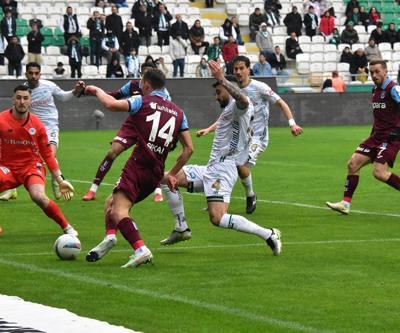 Konyaspor, son dakika penaltısıyla Trabzonspor’u geçti