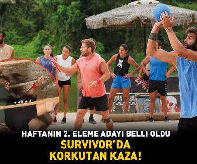 Survivorda 2. eleme adayı belli oldu Korkutan kaza: Batuhan kafasını çarptı