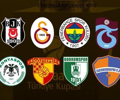 SON DAKİKA | Ziraat Türkiye Kupasında derbi heyecanı yaşanacak Fenerbahçe ile Galatasaray eşleşti...